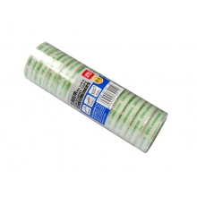得力（deli）30014透明小胶带 (12mm*20y）12卷/筒