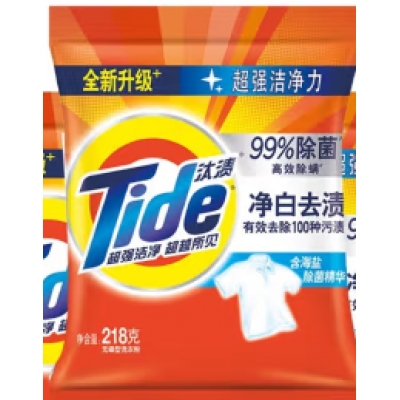 碧浪洗衣粉218g